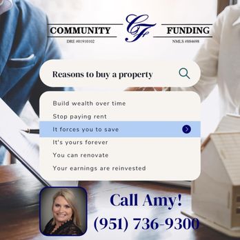 Community Funding - Mortgage Brokers Near Me - Norco, California