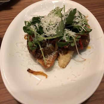 Vidrio - Lamb bruschetta - Mediterranean Near Me - Raleigh, North Carolina Vidrio - Lamb bruschetta - Mediterranean Near Me - Raleigh, North Carolina