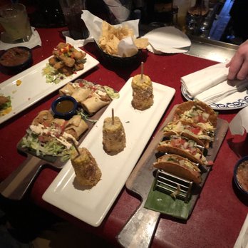 El Torito - All Happy Hour items: zucchini fries, mini chimis, street corn, tacos. Fed and stuffed 3 of us with a few to spare! - Mexican Near Me - Irvine, California El Torito - All Happy Hour items: zucchini fries, mini chimis, street corn, tacos. Fed and stuffed 3 of us with a few to spare! - Mexican Near Me - Irvine, California