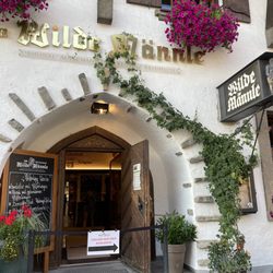 Zum Wilde Männle - The front entrance.