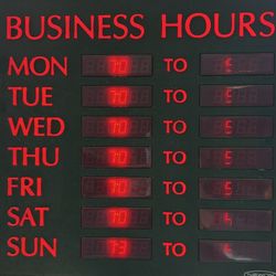 D'eoro Coffee Lounge - Business hours