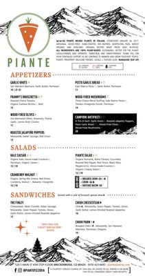 Menu photo 8 Piante Pizzeria Breckenridge, CO Menu photo 8 Piante Pizzeria Breckenridge, CO