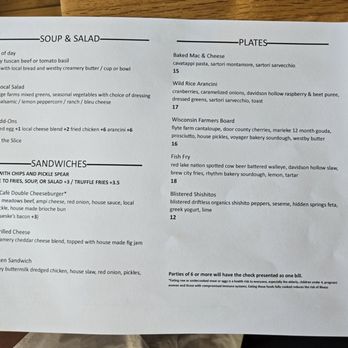 The Driftless Cafe - Menu as of August 2025 - Sandwiches Near Me - Viroqua, Wisconsin The Driftless Cafe - Menu as of August 2025 - Sandwiches Near Me - Viroqua, Wisconsin