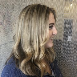 OCHairByColleen - She wanted to be brightened up. I gave her lots of blonde highlights to do the trick! Finished with a cut and style!!!