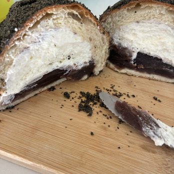 Blue Windmill Bakery - Black sesame and red bean bun - Bakeries Near Me - Gardena, California Blue Windmill Bakery - Black sesame and red bean bun - Bakeries Near Me - Gardena, California
