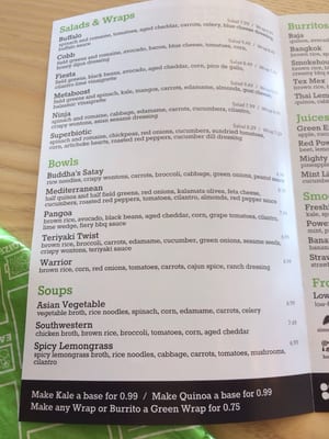 Menu photo 3 Freshii Toronto, ON