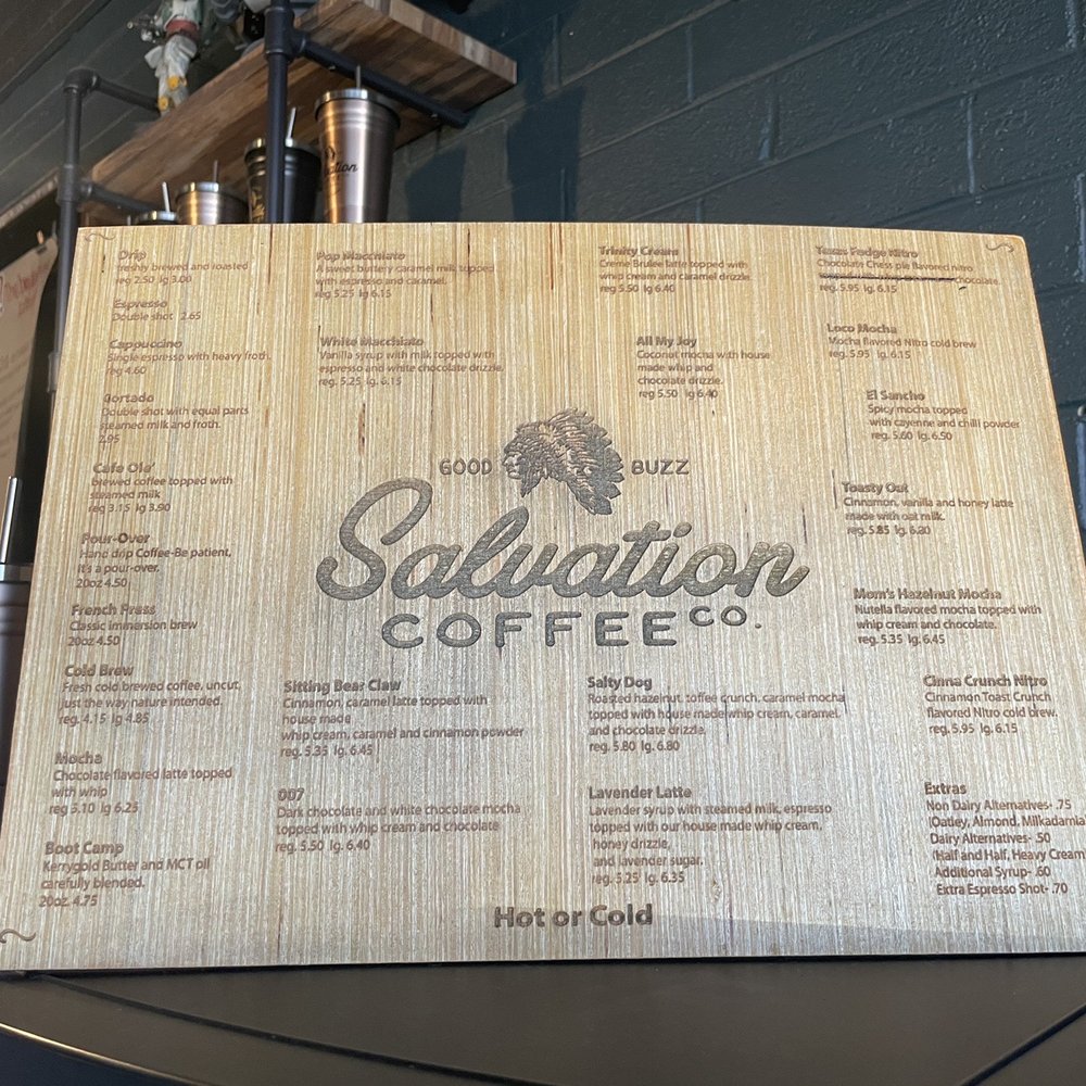 Salvation Coffee - Coffee Menu - Coffee & Tea Near Me - Burlington, North Carolina Salvation Coffee - Coffee Menu - Coffee & Tea Near Me - Burlington, North Carolina