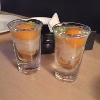 Masayoshi - Sushi shot glass - Sushi Bars Near Me - Vancouver, British Columbia Masayoshi - Sushi shot glass - Sushi Bars Near Me - Vancouver, British Columbia