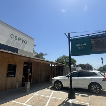 Oseyo - Free limited parking in front or plenty of street parking on side streets. - Korean Near Me - Austin, Texas