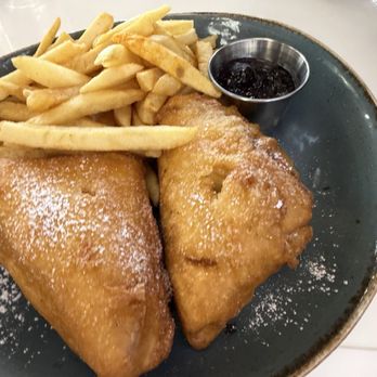 Plated Dreams - Monty cristo sandwich. We loved it and the fries were so good!! - Cafes Near Me - Woods Cross, Utah Plated Dreams - Monty cristo sandwich. We loved it and the fries were so good!! - Cafes Near Me - Woods Cross, Utah