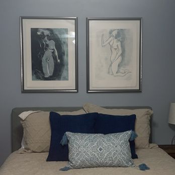 Clean Slate - She had her handyman, Shawn, hang these 2 pics for me. - Home Organization Near Me