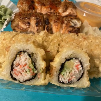 Genki Sushi House Restaurant - Deep Fried California Roll - Japanese Near Me - Hercules, California