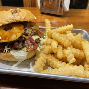 Thunder Bacon Burger - Burger with pineapple so amazing - Burgers Near Me - Tucson, Arizona Thunder Bacon Burger - Burger with pineapple so amazing - Burgers Near Me - Tucson, Arizona