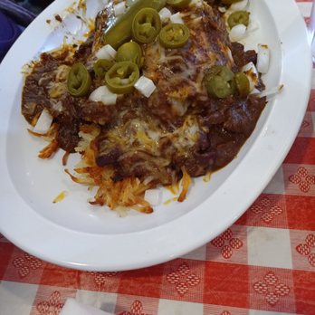 Riverside Diner - *SPECIAL* Tamale Slinger - Breakfast & Brunch Near Me - St Louis, Missouri Riverside Diner - *SPECIAL* Tamale Slinger - Breakfast & Brunch Near Me - St Louis, Missouri