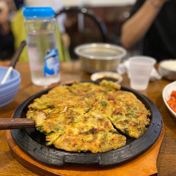 Jeunju Restaurant - a plate of food on a table - Korean Near Me - Flushing, New York Jeunju Restaurant - a plate of food on a table - Korean Near Me - Flushing, New York
