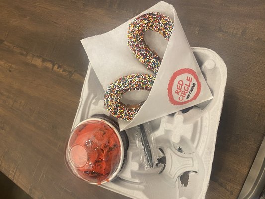 Red Circle Ice Cream & Churros by null