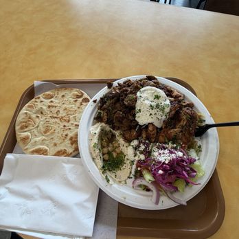 Gyro Sababa - Shwarma platter - Mediterranean Near Me - Shoreline, Washington
