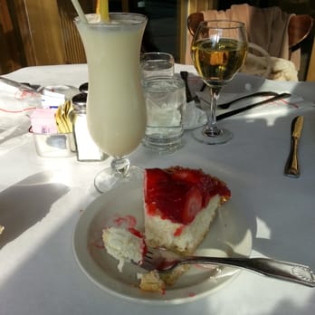 Junior's Restaurant - Piña Colada and Strawberry Cheesecake...too good to wait to take a pic. Yum! - Bakeries Near Me - Brooklyn, New York