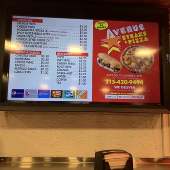 Avenue Steaks & Pizza - Pizza Near Me - Philadelphia, Pennsylvania