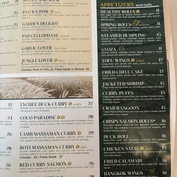 Dok Khao - Menu - Thai Near Me - Woodbridge, Virginia