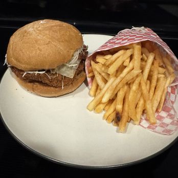 Katsu Burger - Umami Wagyu and sea salt Fries - Japanese Near Me - Seattle, Washington