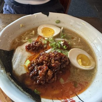 Ramen Ryoma - Spicy Umami + boiled egg - Ramen Near Me - Portland, Oregon Ramen Ryoma - Spicy Umami + boiled egg - Ramen Near Me - Portland, Oregon