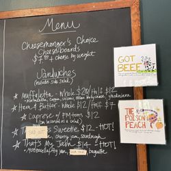 Bloom Cheese Collective - Sandwich menu on 8/9/2025