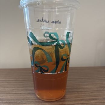 Starbucks - Peach ice black tea - Coffee & Tea Near Me - Jackson, Tennessee Starbucks - Peach ice black tea - Coffee & Tea Near Me - Jackson, Tennessee