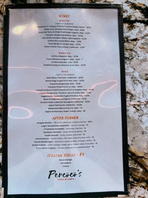 Menu photo 8 Percoco’s Pizza and Pasta Lakewood Ranch, FL Menu photo 8 Percoco’s Pizza and Pasta Lakewood Ranch, FL