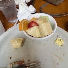 Suppose to be FRESH fruit serving with breakfast sandwiches. 18. Croissant Sandwich Suppose to be FRESH fruit serving with breakfast sandwiches. 18. Croissant Sandwich