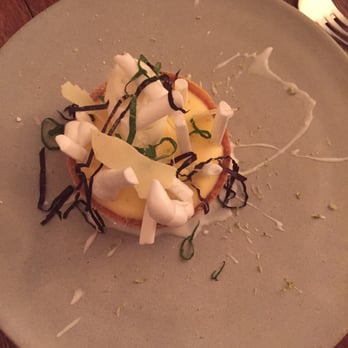 Portland - Bergamot tart, basil, lemon, merengue - Wine Bars Near Me - London, XGL