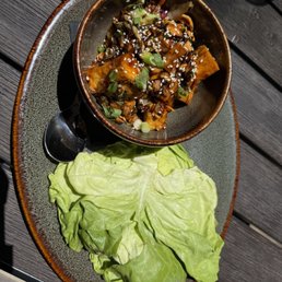 Tofu Lettuce Wraps