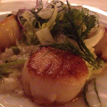 Ocean Prime - Another picture of the Scallops with Parmesan Risotto - Seafood Near Me - Beverly Hills, California