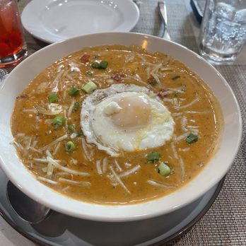 Chicha Peruvian Kitchen - Shrimp Chowder!! So amazing - Peruvian Near Me - Roseville, California