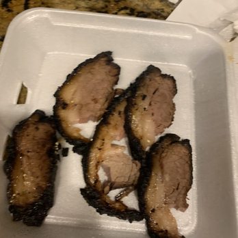 Ray Nathan’s - Order a brisket plate and this is what I received absolutely i unacceptable - Barbeque Near Me - Gastonia, North Carolina