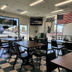 Philly Frank's Steaks - Dining area inside