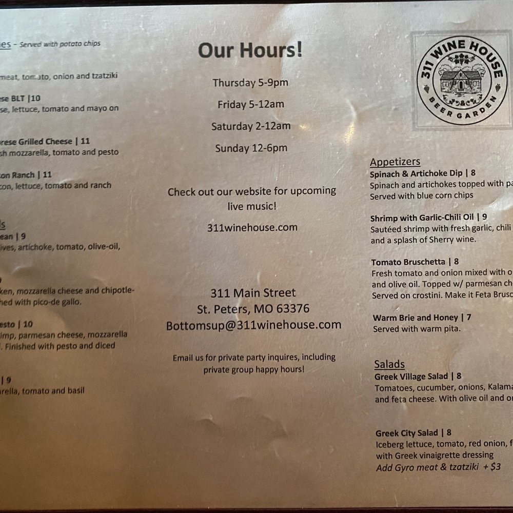 Menu as of 2/2022. Yes, this is the whole menu. Menu as of 2/2022. Yes, this is the whole menu.