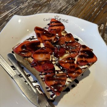 Caffe Bene - Strawberry Cream Cheese Honey Bread - Coffee & Tea Near Me - San Jose, California