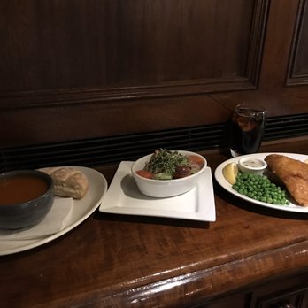 The Chandos - I had soup, salad and Fish and Chips. - Pubs Near Me - London, XGL The Chandos - I had soup, salad and Fish and Chips. - Pubs Near Me - London, XGL
