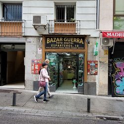 Bazar Guerra - The front of the store.