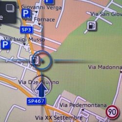 Fiorano Circuit - The green area = the circuit