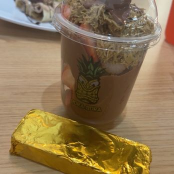 Bora Bora Smoothie Cafe - Dubai Chocolate Bar and Dubai Chocolate strawberry cup - Juice Bars & Smoothies Near Me - Chicago Ridge, Illinois
