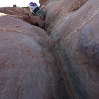 Cathedral Rock - Hiking up the butt crack lol - Hiking Near Me - Sedona, Arizona