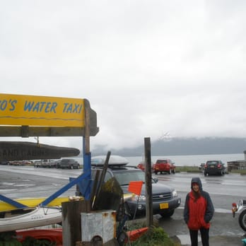 Mako's Water Taxi - Mako's sign along Homer Spit - Rafting/Kayaking Near Me - Homer, Alaska Mako's Water Taxi - Mako's sign along Homer Spit - Rafting/Kayaking Near Me - Homer, Alaska