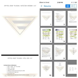 Empyrea Group Training - Every client receives a customized "Nutrition Notebook" PDF file - goals, meal plan, grocery lists, worksheets, etc. - updated monthly.