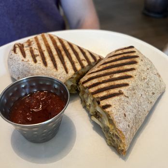 Eat Real Cafe - Breakfast Burrito - Cafes Near Me - Newhall, California