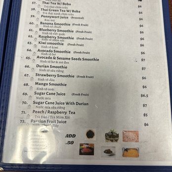 T&K Kitchen - Menu 7/2023 - Vietnamese Near Me - Wichita Falls, Texas