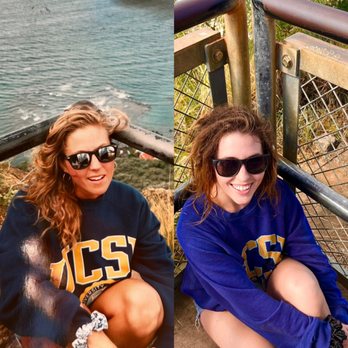Diamond Head State Monument - On the left, me in 1991, on the right is my daughter (wearing the same UCSB sweatshirt of mine) 31 years later in 2022. - Parks Near Me - Honolulu, Hawaii Diamond Head State Monument - On the left, me in 1991, on the right is my daughter (wearing the same UCSB sweatshirt of mine) 31 years later in 2022. - Parks Near Me - Honolulu, Hawaii