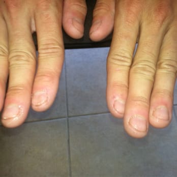 Dolce Nails Spa - Before manicure - Nail Salons Near Me - Fullerton, California