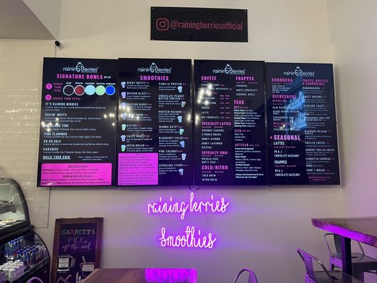Menu photo 2 Raining Berries Brandon, FL